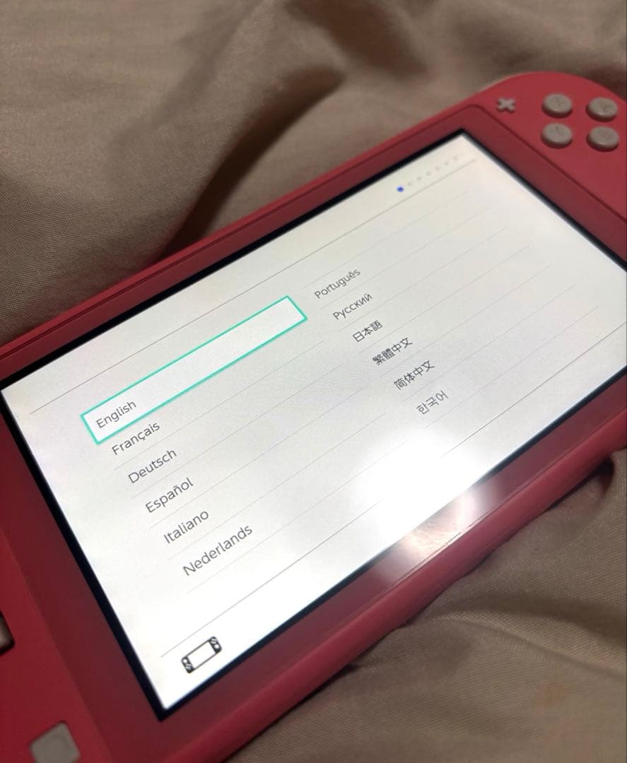 【超美品】Nintendo switch lite コーラルピンク