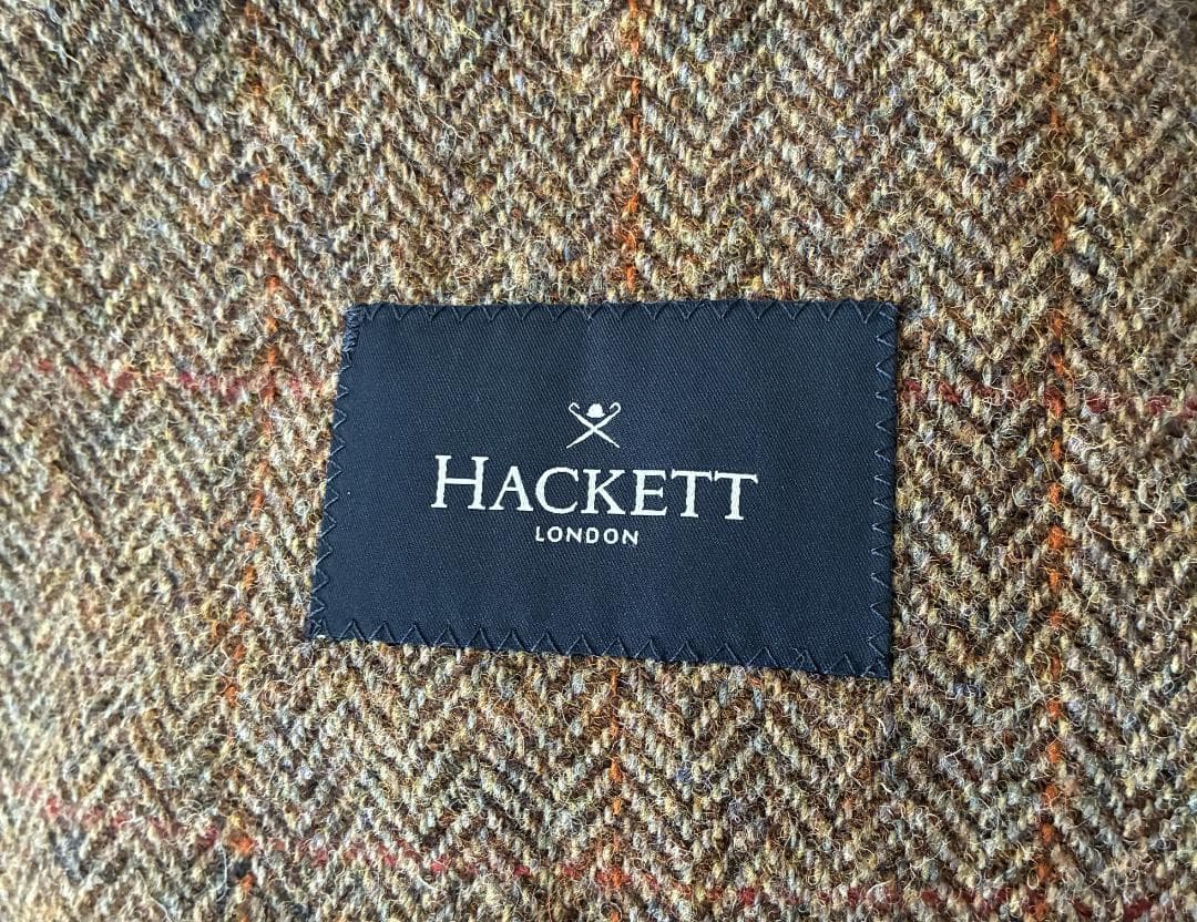 ★ハケットロンドン ハリスツイード ハンティング ジャケット★