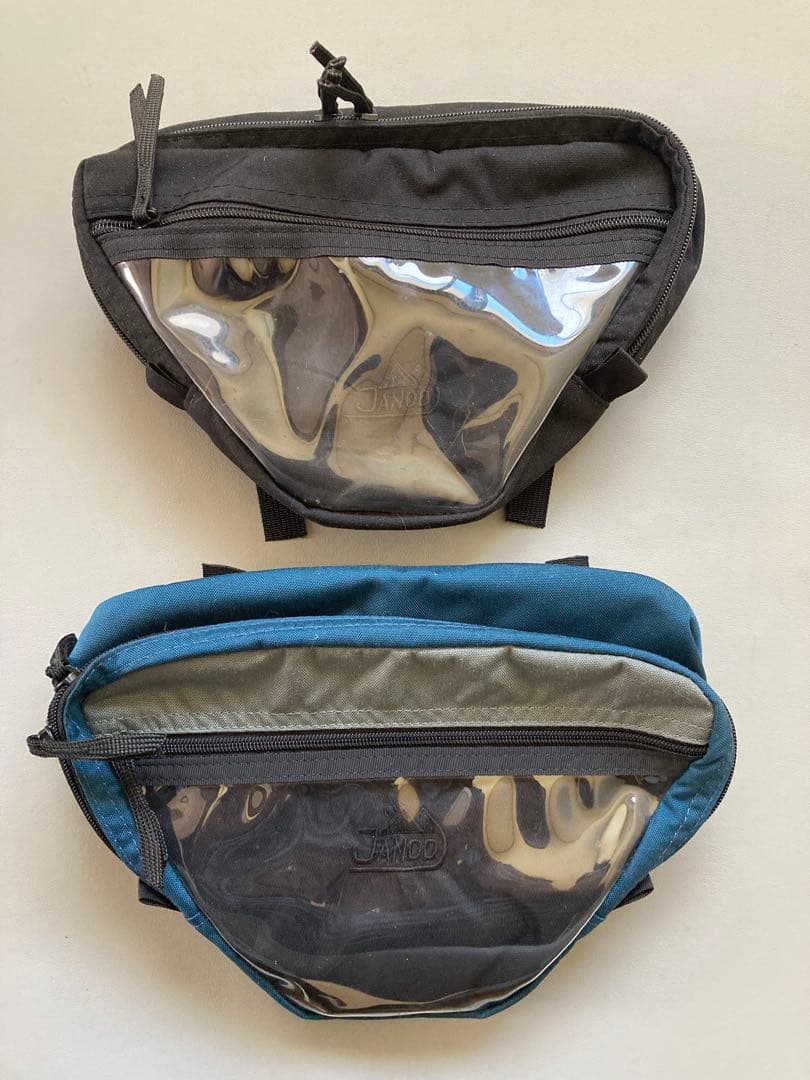 JANDD ハンドルバッグ 2個セット ブルーラグ サーリー OLD MTB