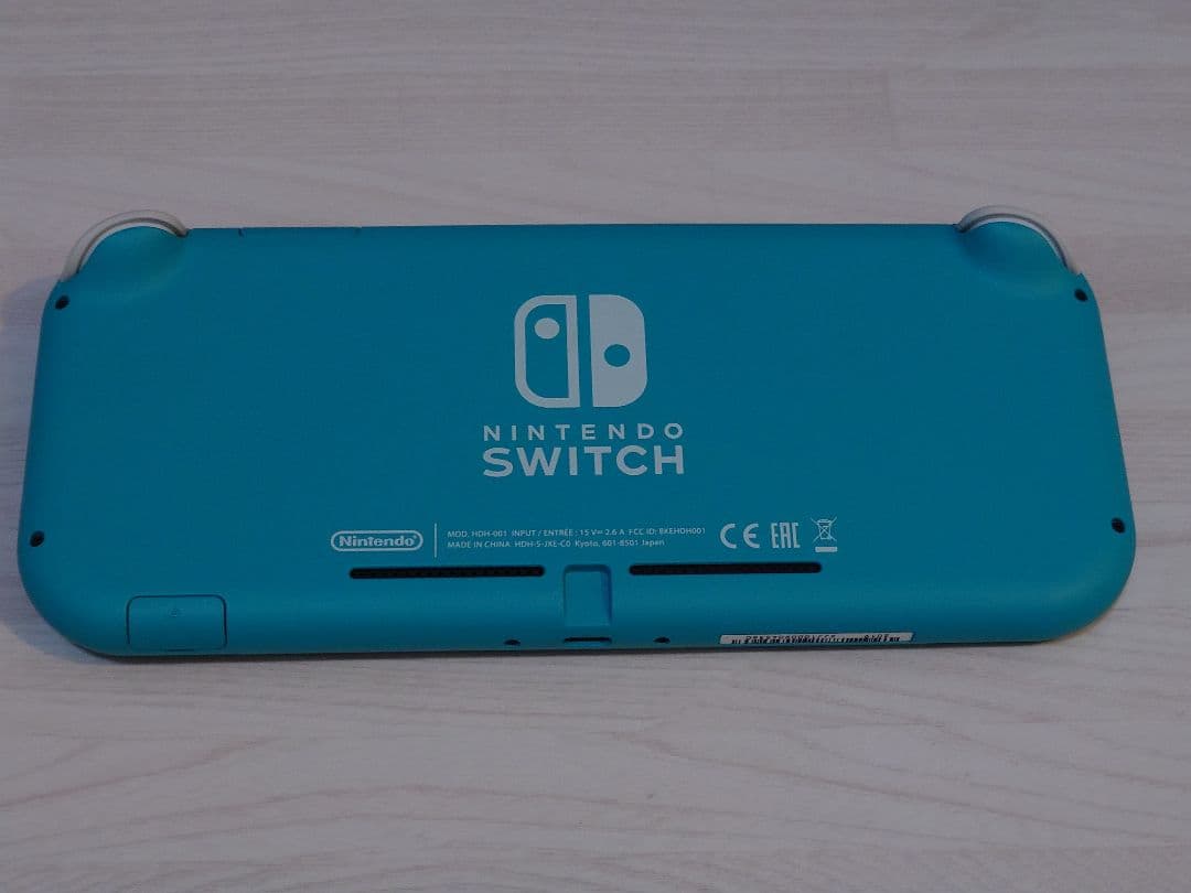 Nintendo Switch Lite 本体+ガラスフィルム+ケース(箱無し)