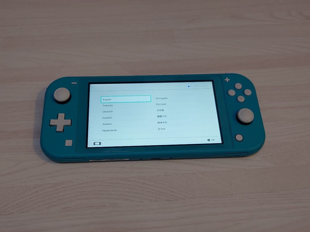 Nintendo Switch Lite 本体+ガラスフィルム+ケース(箱無し)