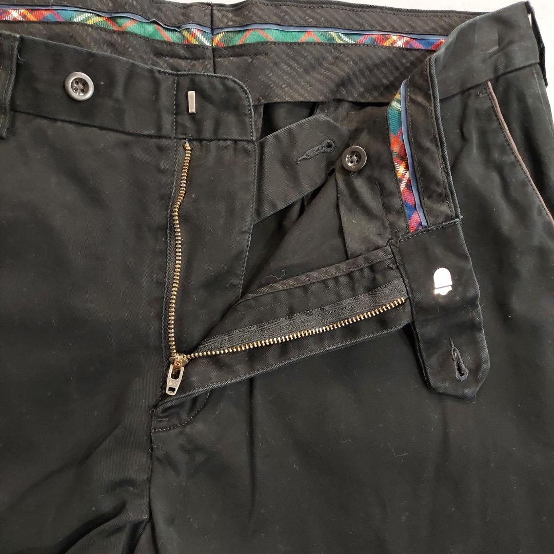 ポロバイ ラルフローレン W36 ポロチノ チノパン 古着 黒 17870