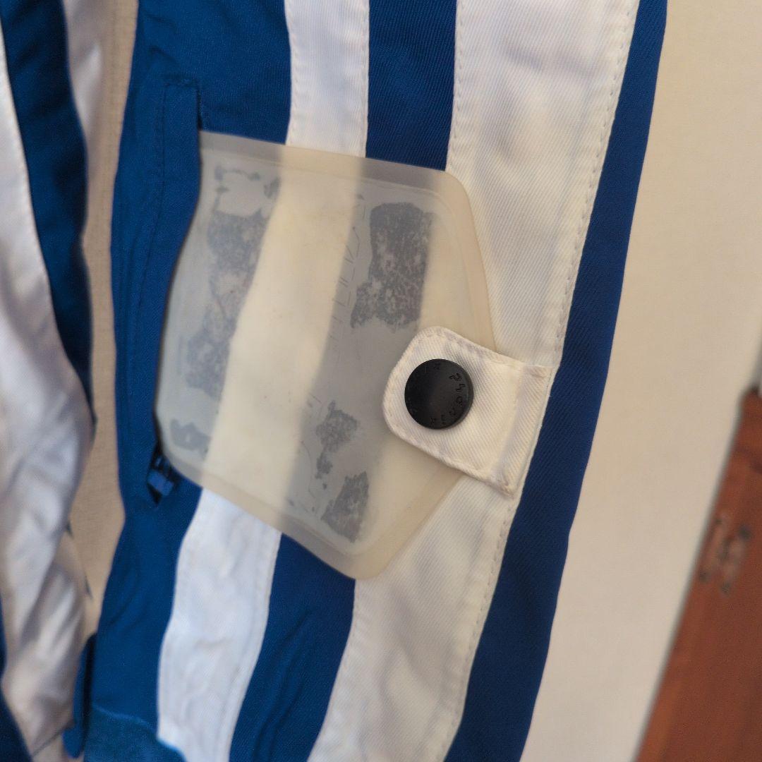 「2点セット」phenix フード付きスキーウェア 青