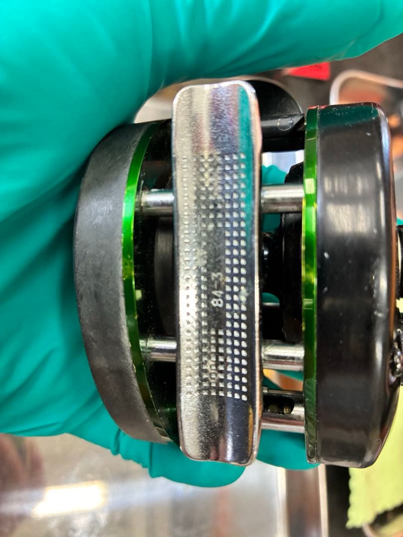 ABUアンバサダーMAG1PLUS グリーンフレームFN84-3