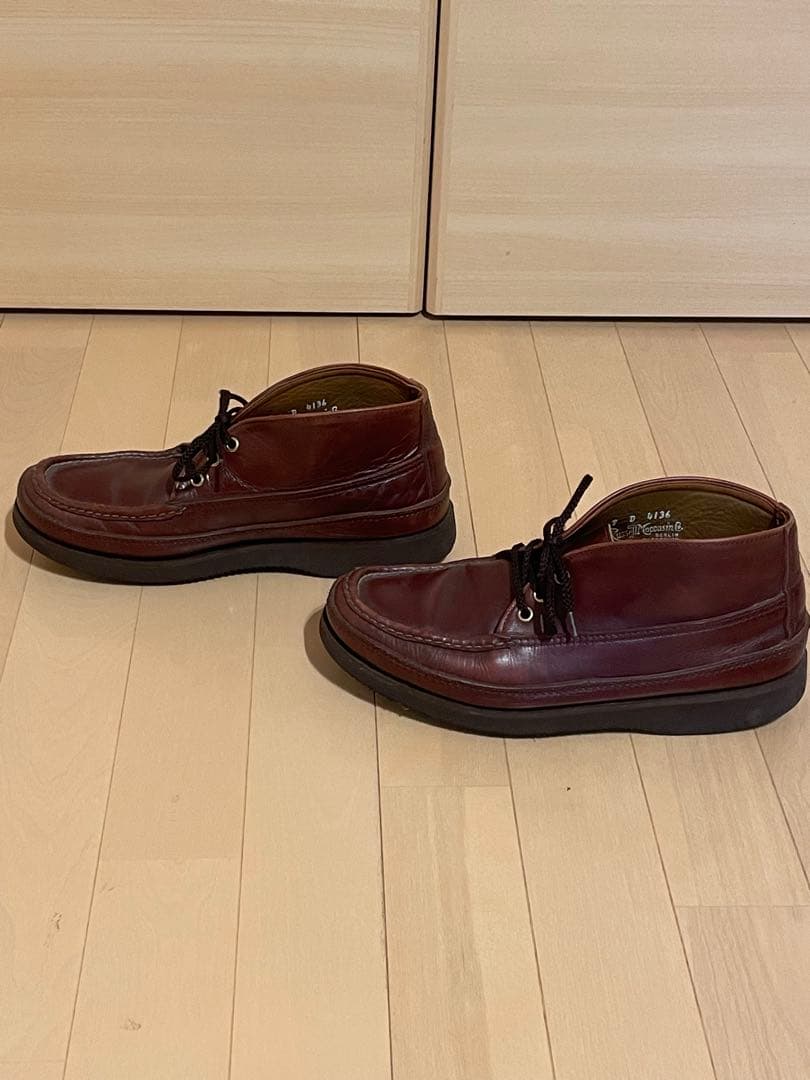 ラッセルモカシン　ブラウンレザー　9サイズ