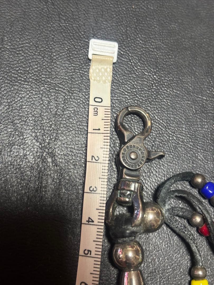 FUNNY シルバーウォレットチェーン　シルバービーズ