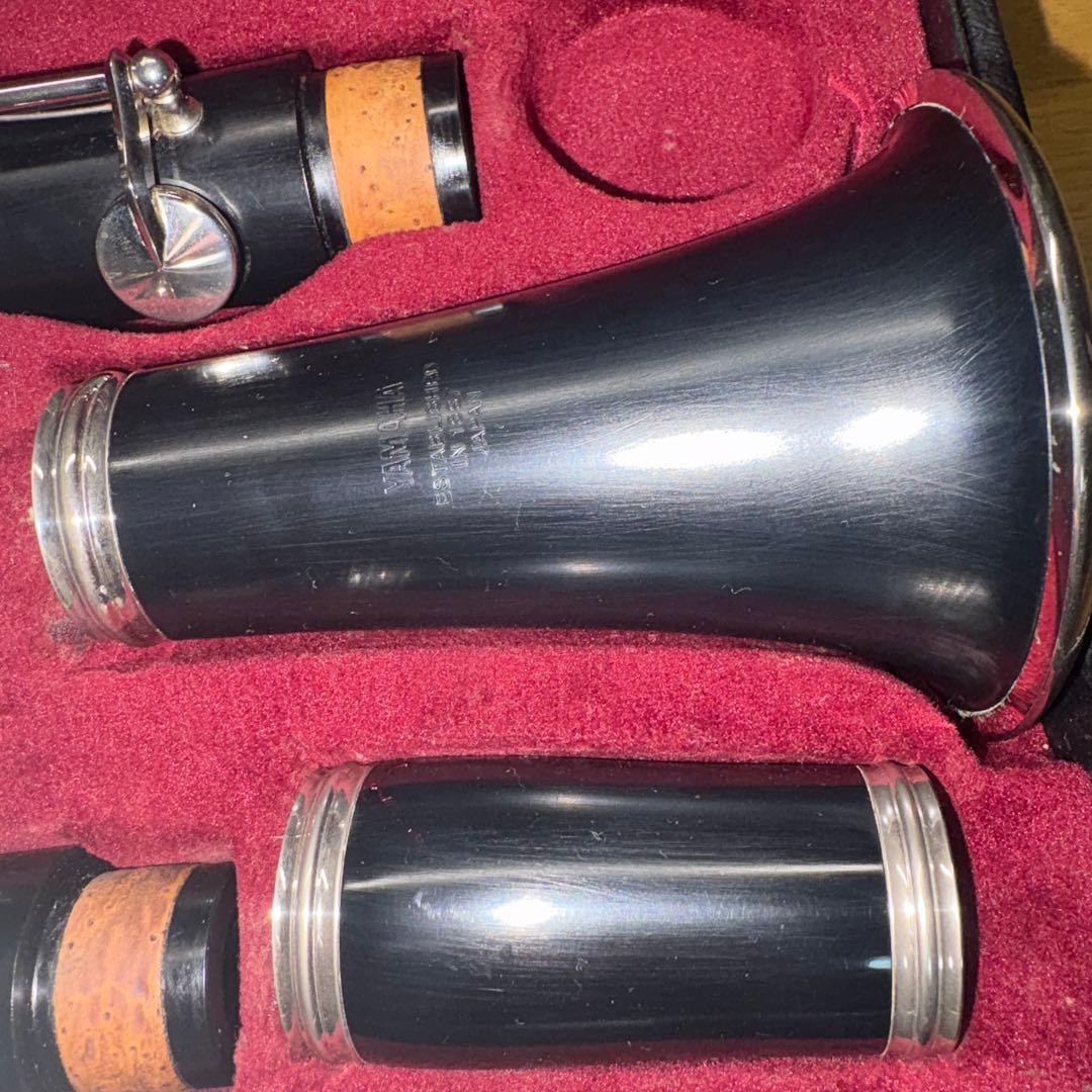 サブ楽器、野外、初心者様！YAMAHA YCL-250 クラリネット　メンテ済み