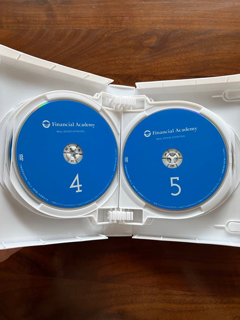 不動産投資の学校　教材セット　DVD&テキスト　ファイナンシャルアカデミー