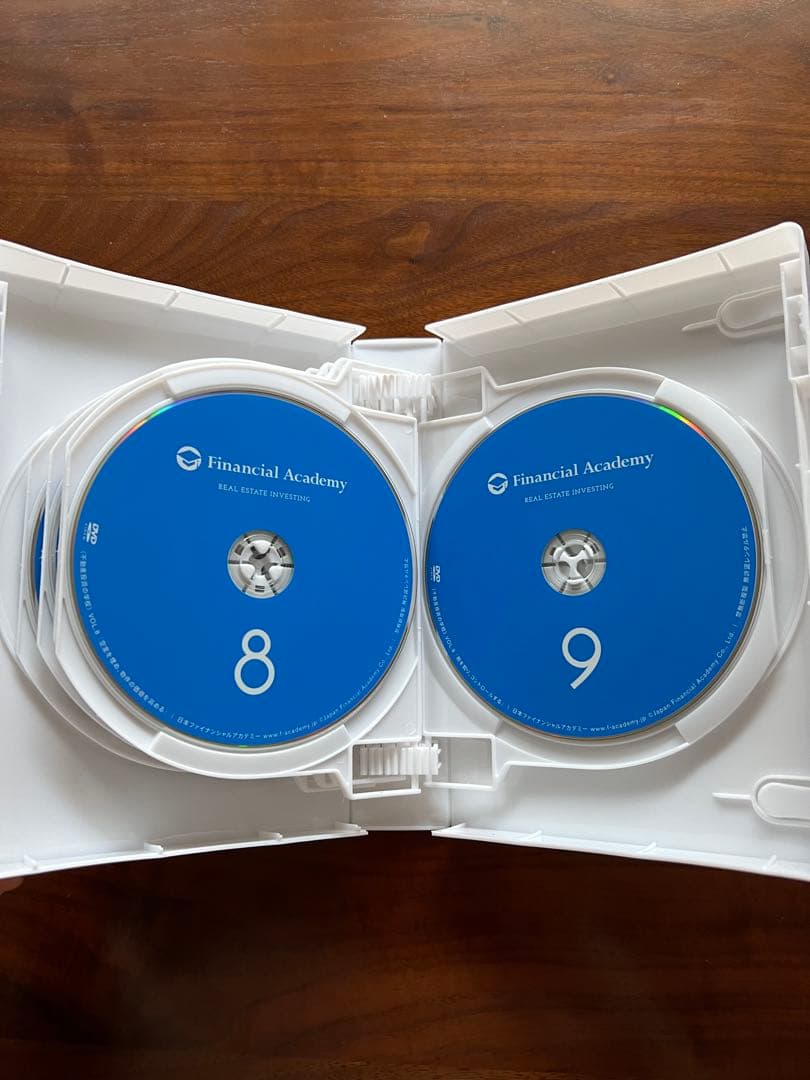不動産投資の学校　教材セット　DVD&テキスト　ファイナンシャルアカデミー