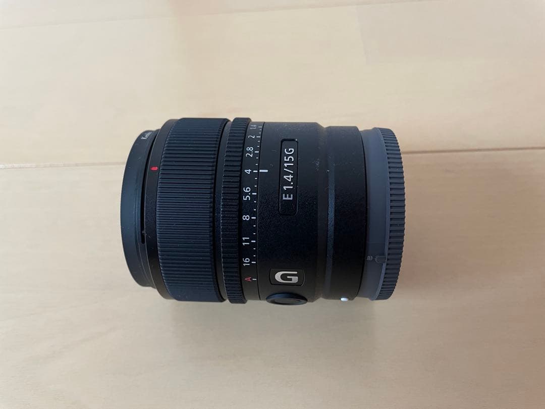 【美品】SONY Eマウント単焦点レンズ　SEL15F14G