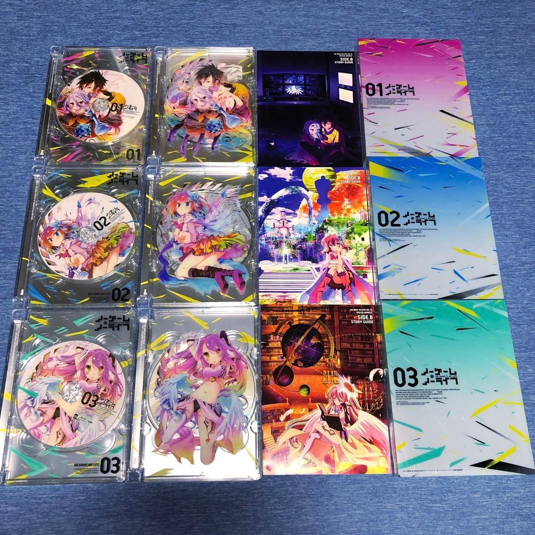 超メルカリ市　ノーゲーム・ノーライフ Blu-ray 6巻 ゼロ セット
