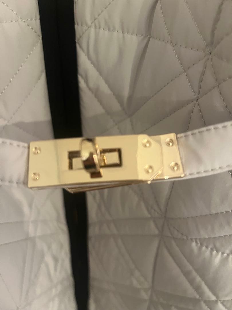 JUSGLITTY キルティング中綿ミドルコート