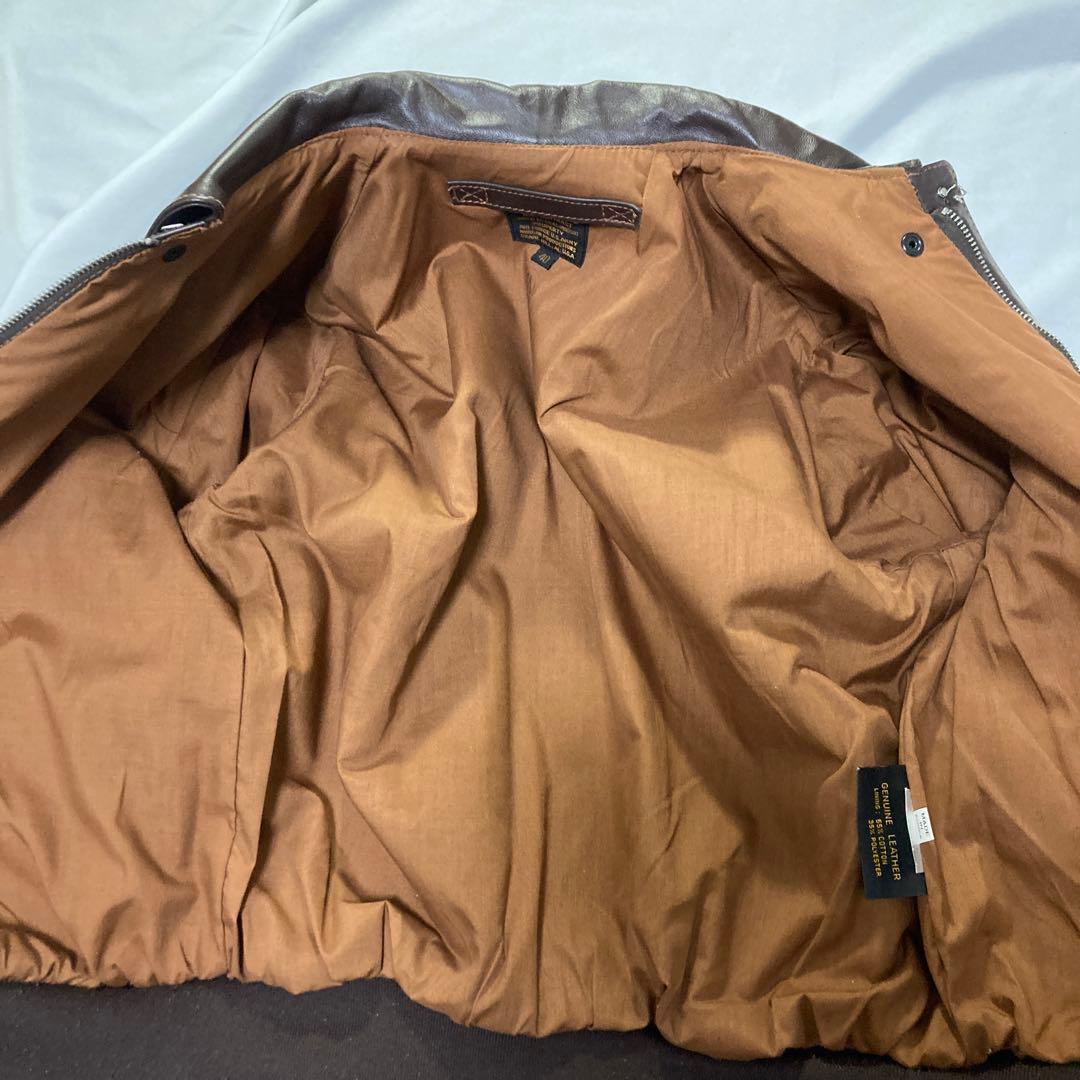 【美品】MORGAN MEMPHIS BELLE A-2 モーガン馬革 サイズL