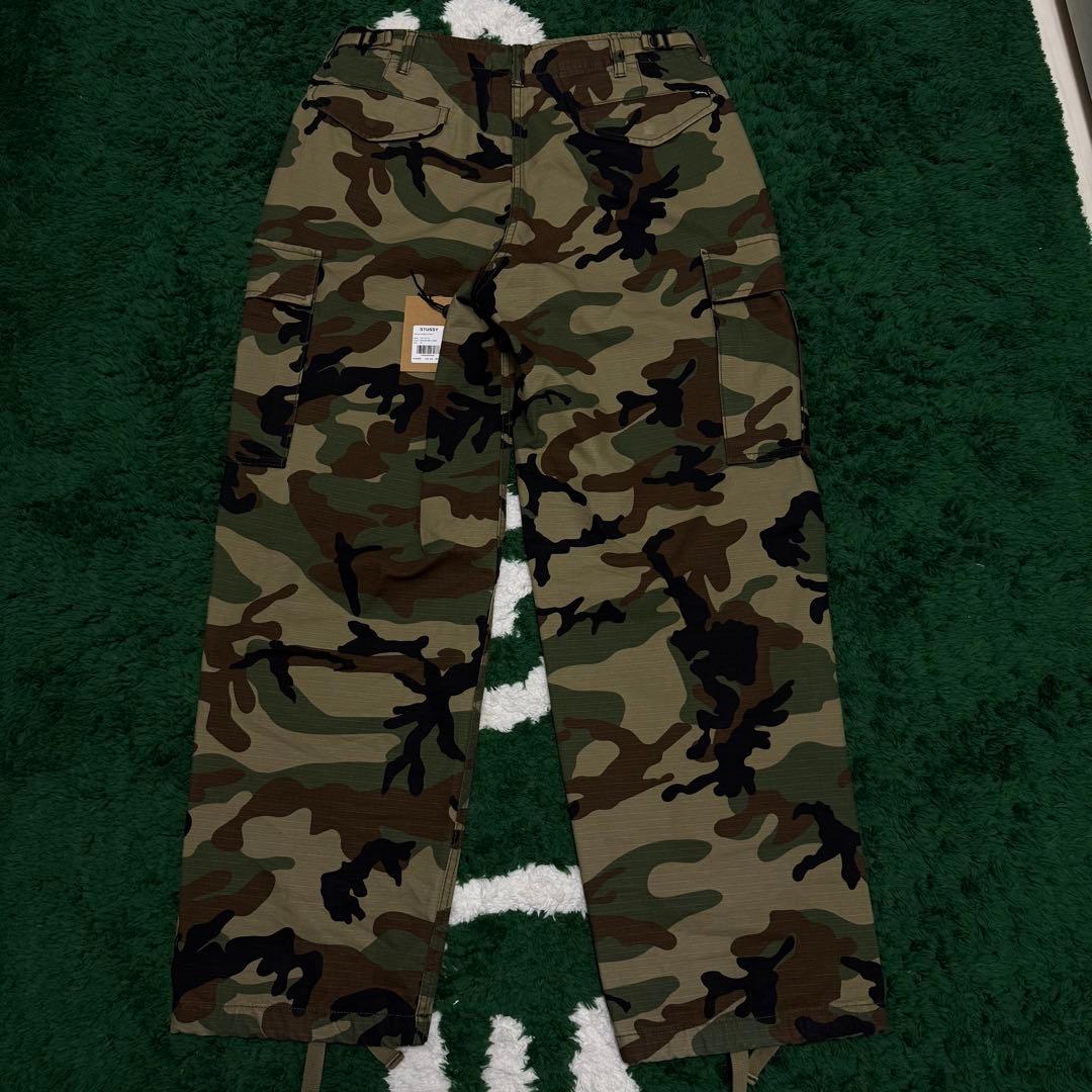 Stussy cargo pants woodland カーゴパンツ サイズ30