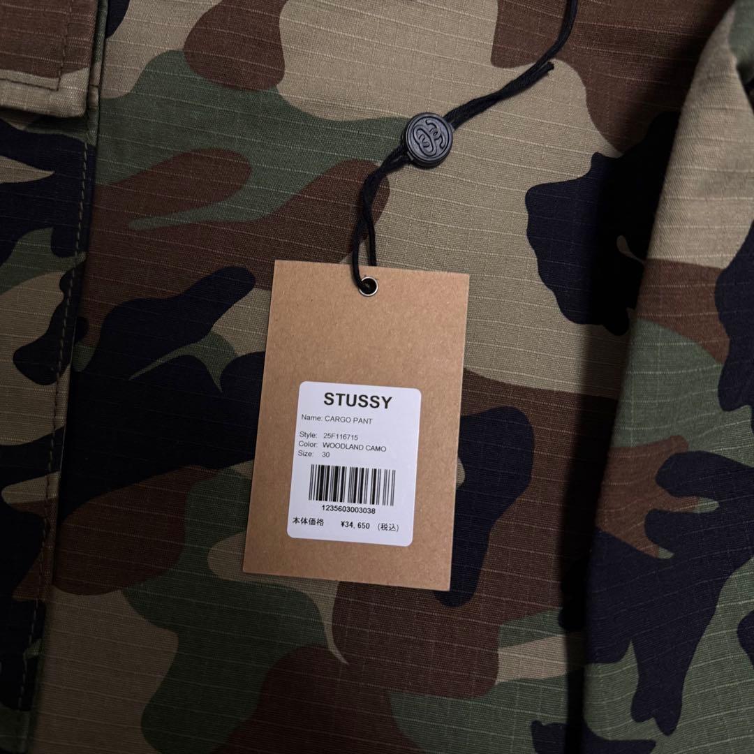 Stussy cargo pants woodland カーゴパンツ サイズ30