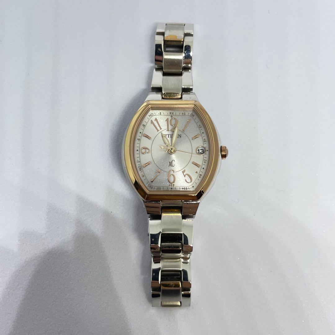 【稼働】美品✨シチズン xC クロスシー 電波ソーラー H060-T023479