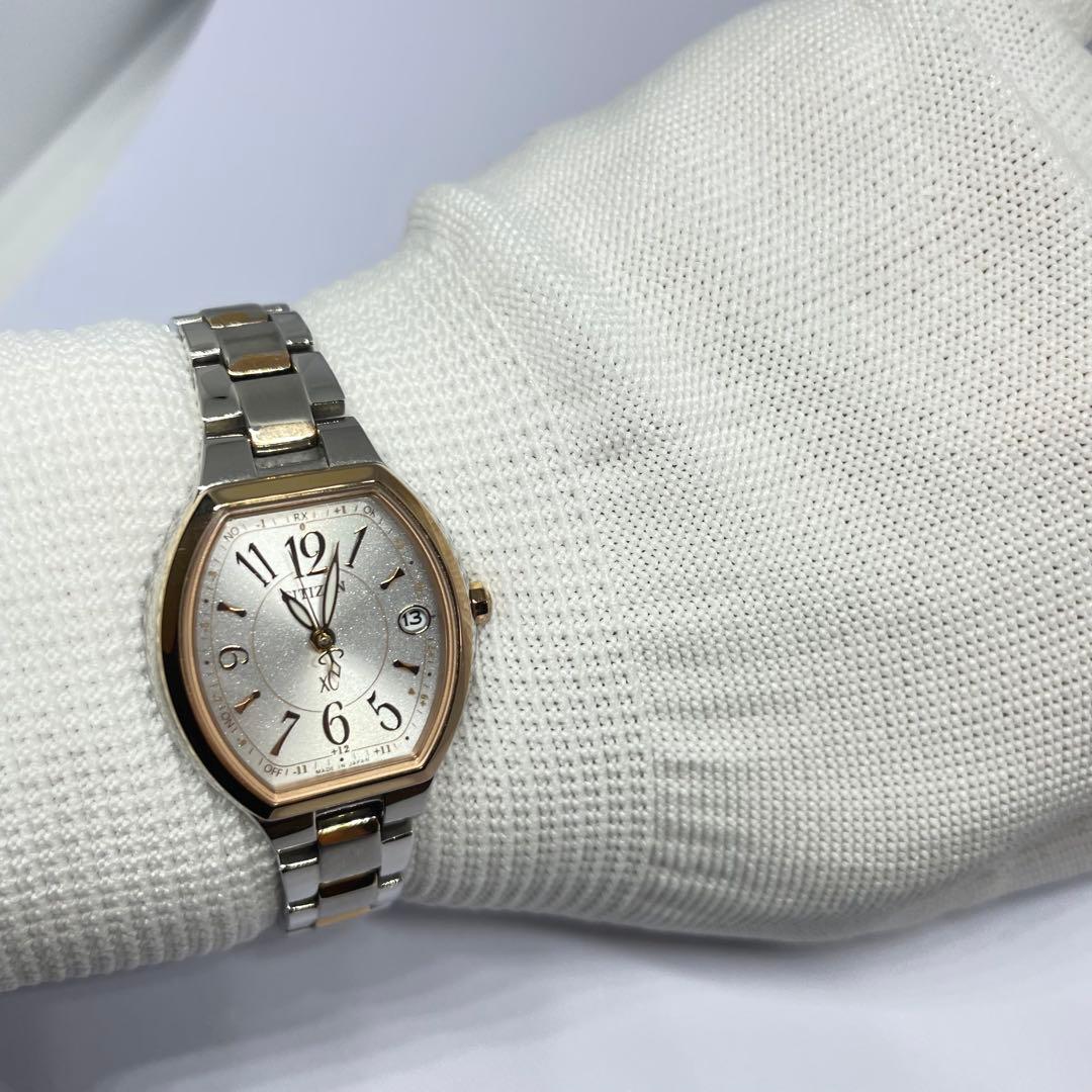 【稼働】美品✨シチズン xC クロスシー 電波ソーラー H060-T023479