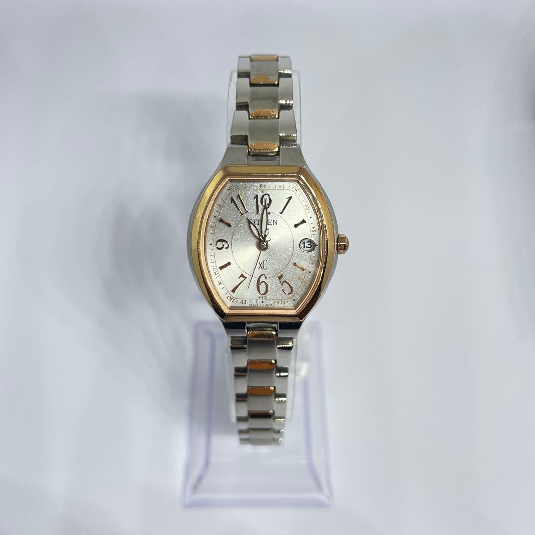 【稼働】美品✨シチズン xC クロスシー 電波ソーラー H060-T023479