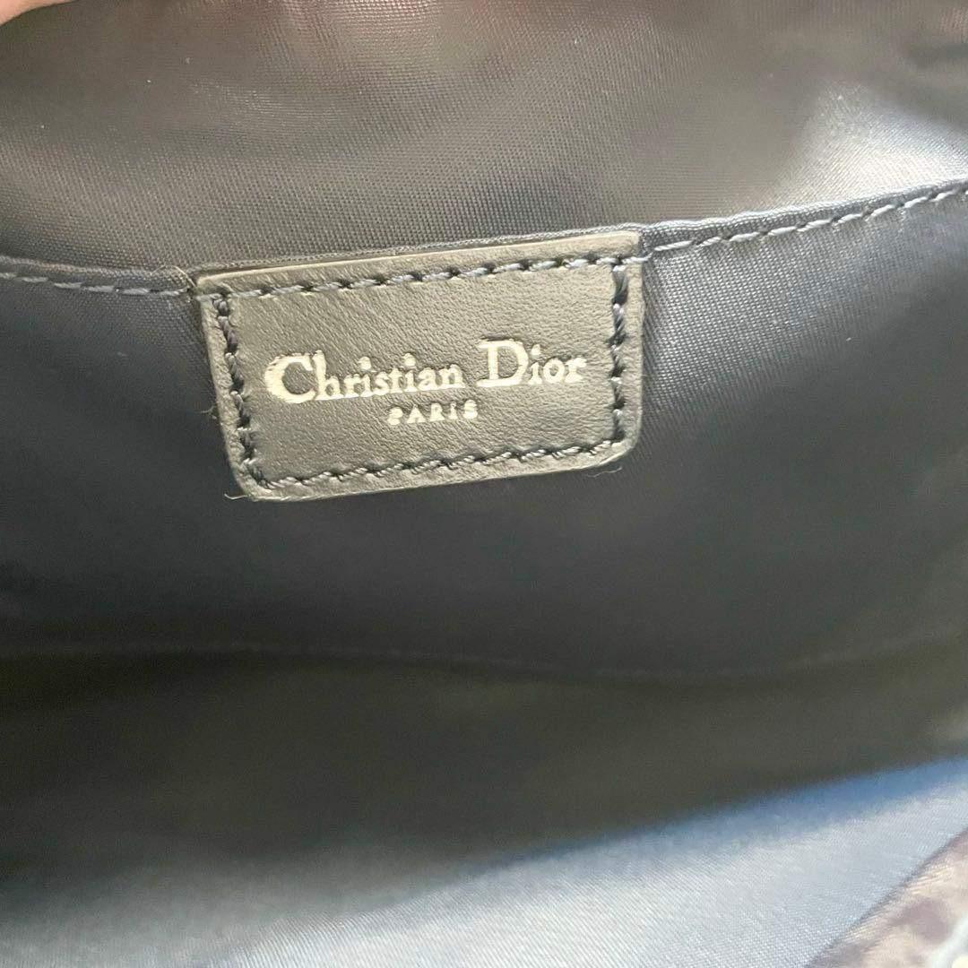 Dior トロッター　キャンバス　ワンショルダーバッグ　ネイビー