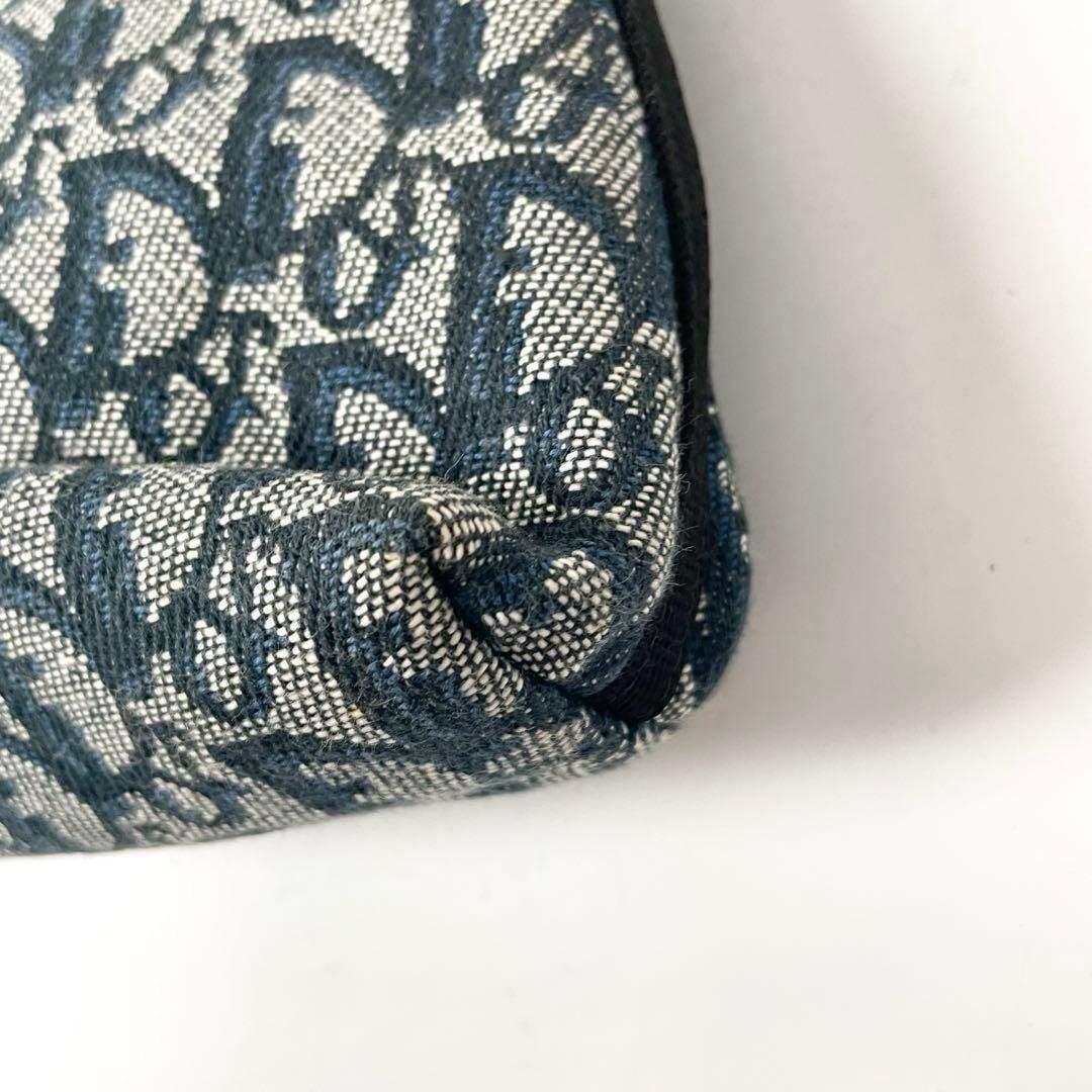 Dior トロッター　キャンバス　ワンショルダーバッグ　ネイビー