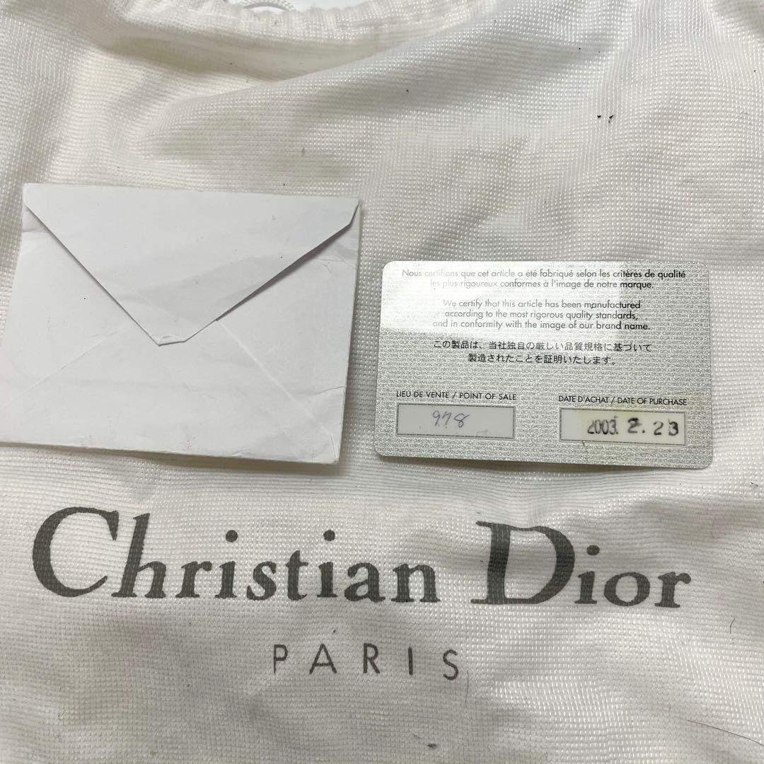 Dior トロッター　キャンバス　ワンショルダーバッグ　ネイビー