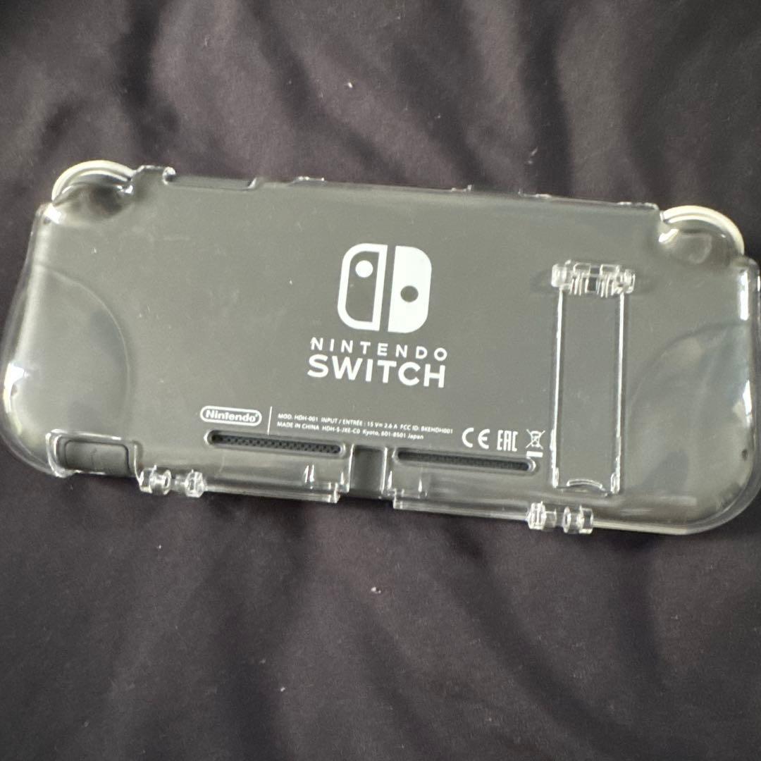 Nintendo Switch Lite グレー 本体 ケース 箱 充電器付き