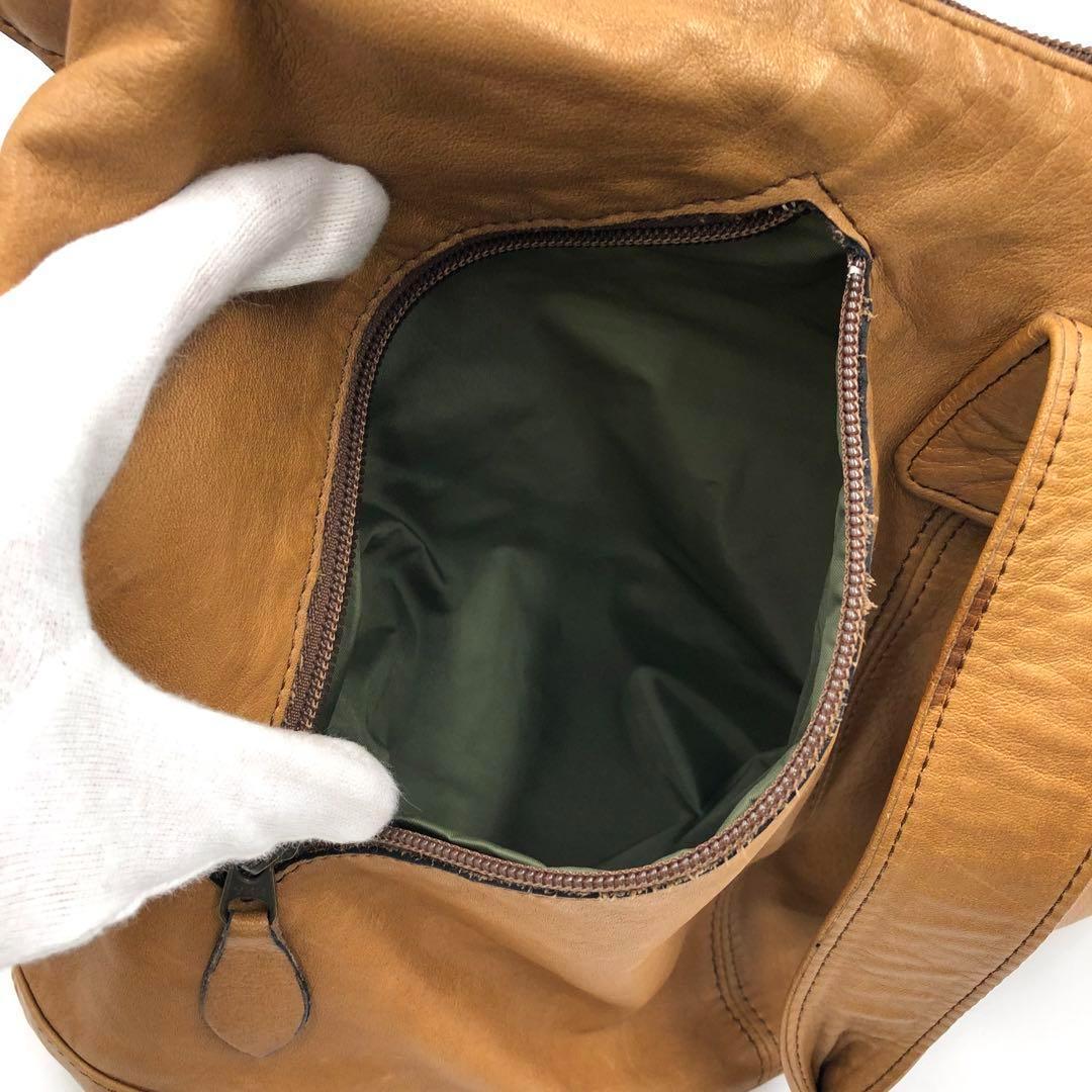 希少 美品 PORTER DONNEZ ボストンバッグ レザー ライトブラウン