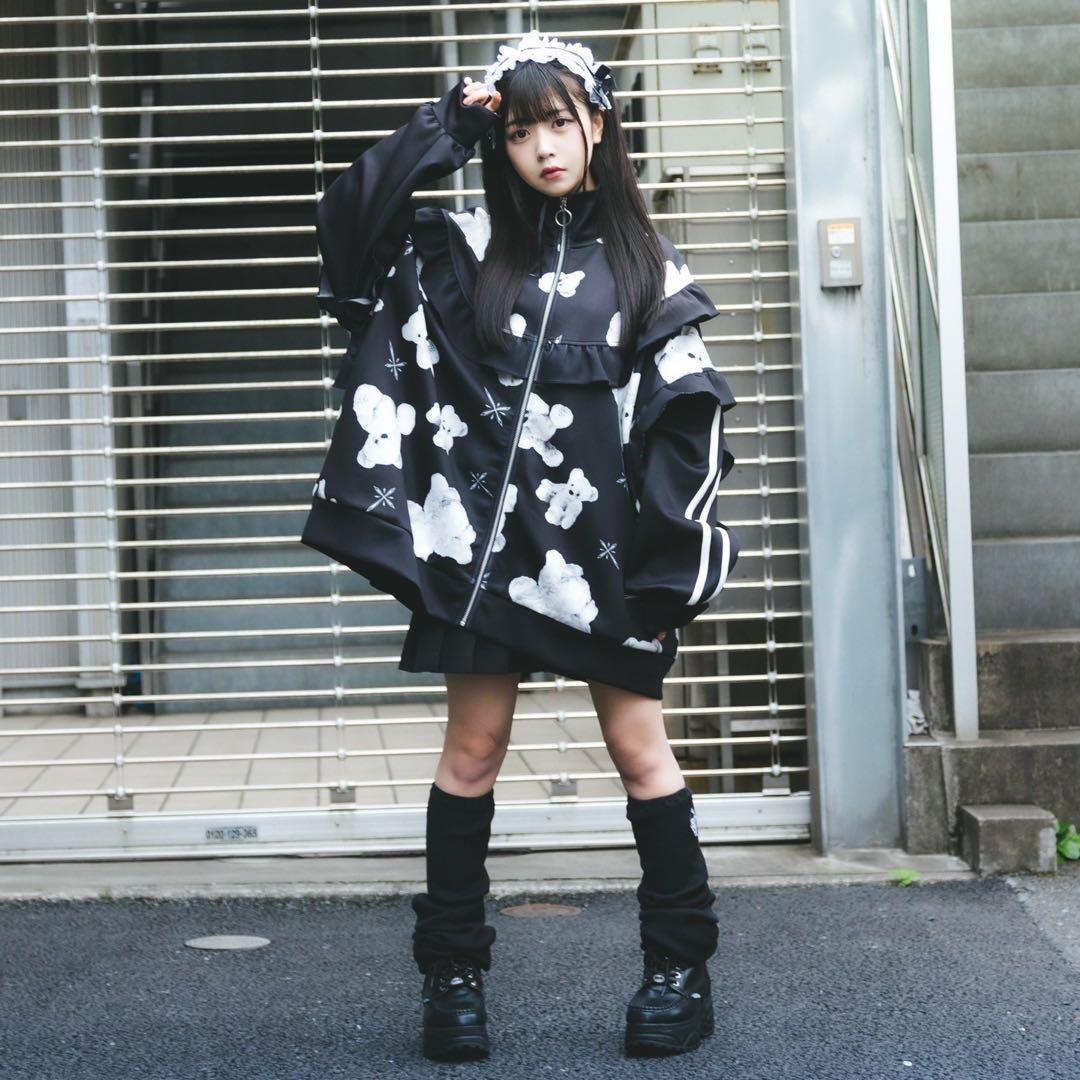 TRAVAS TOKYO クマフリルジャケット　ミルクボーイ　Amilige