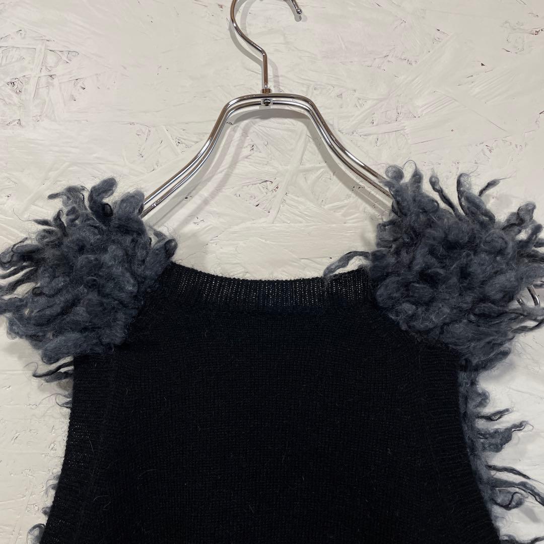 モヘヤ　アルパカ【JUNYA WATANABE】ニットベスト　ニットキャミ　S