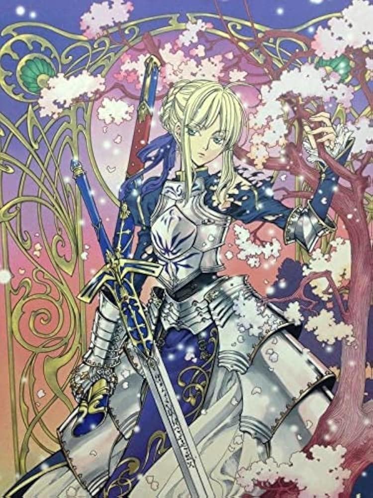 一番くじ　Fate/stay night　A賞　アートポスター　by CLAMP