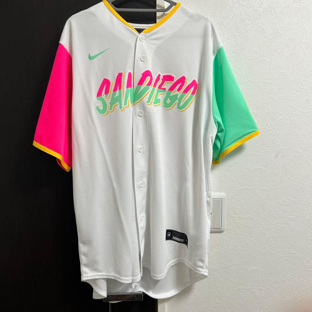 ナイキ　サンディエゴ　パドレス　シティコネクト　タティス jr Mサイズ