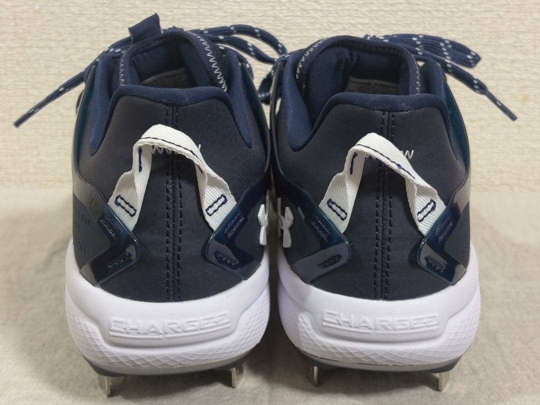 【日本未発売】UNDER ARMOUR海外モデル スパイク ネイビー28.5 ③