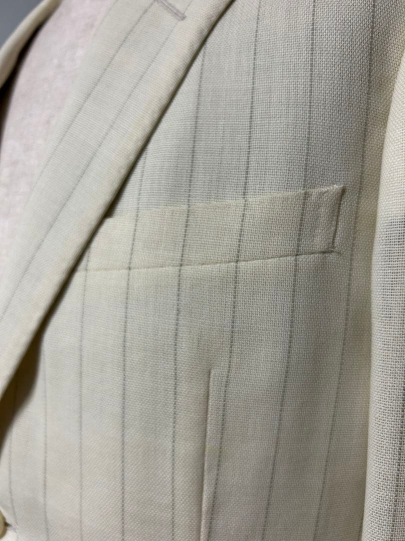 セットアップ【AURALEE】23ss TWIST WOOL STRIPE