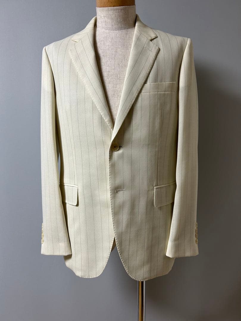 セットアップ【AURALEE】23ss TWIST WOOL STRIPE