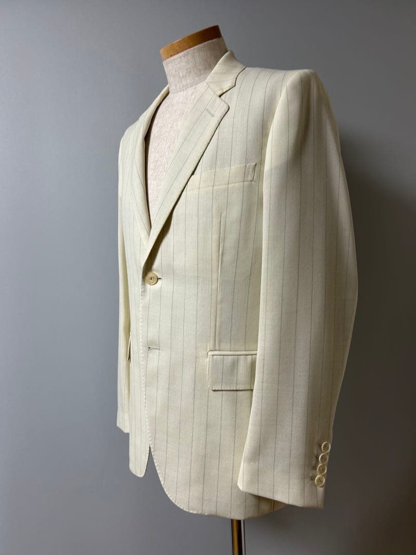 セットアップ【AURALEE】23ss TWIST WOOL STRIPE