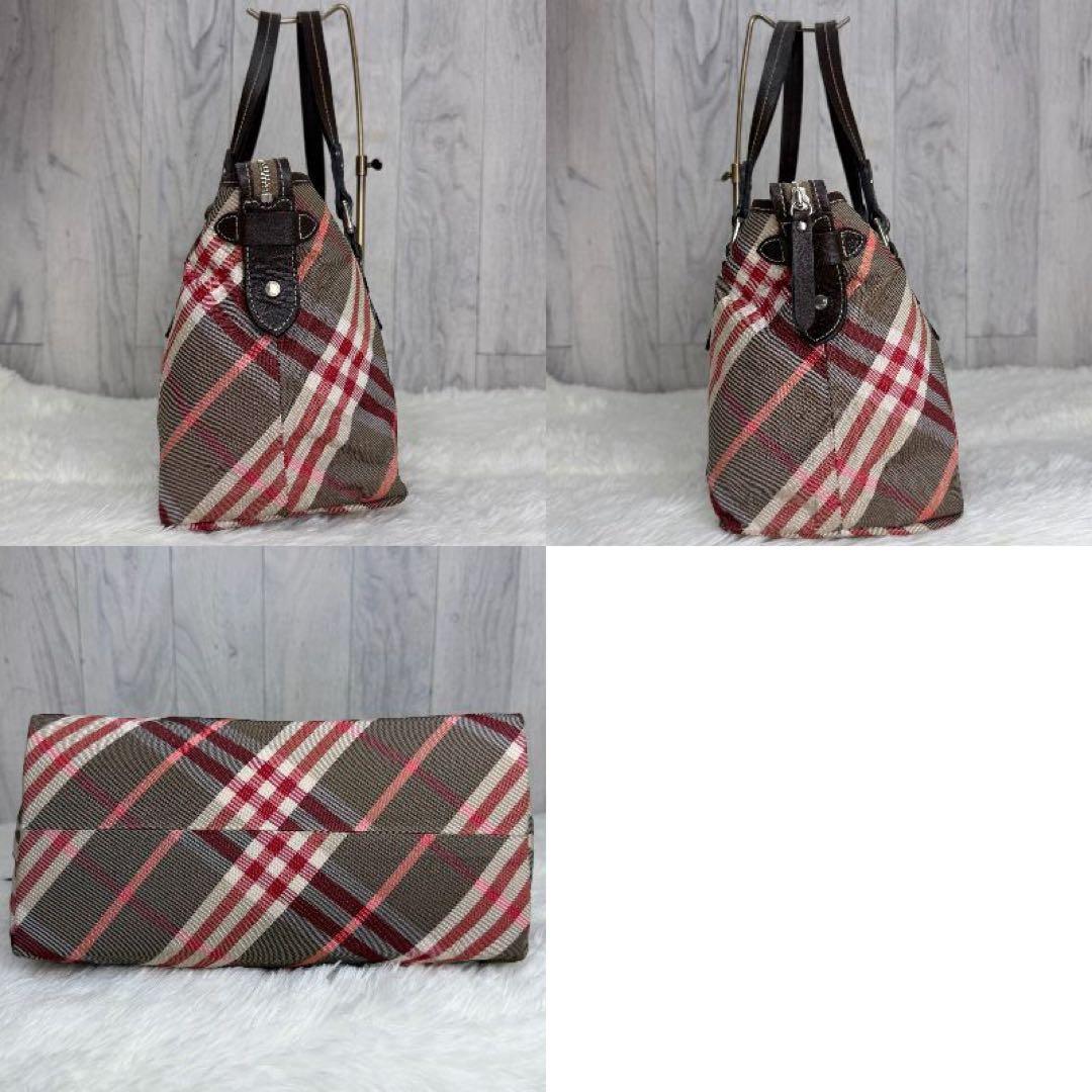 人気♡A4可♡BURBERRY バーバリー ロゴ ノバチェック トートバッグ