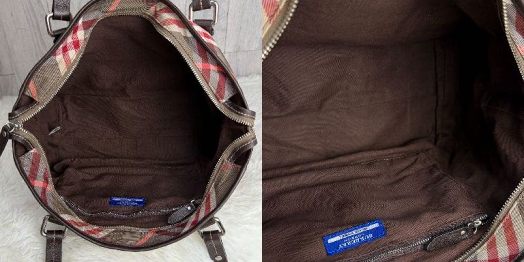 人気♡A4可♡BURBERRY バーバリー ロゴ ノバチェック トートバッグ