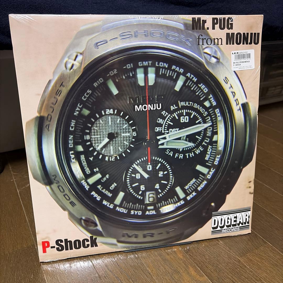 新品未開封!! Mr.PUG from MONJU P-Shock 2LP