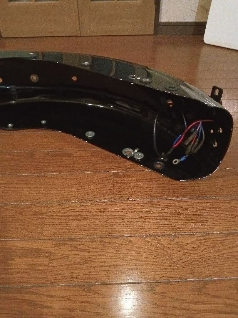 ハーレースポーツスターブラック フェンダー テールランプ付き