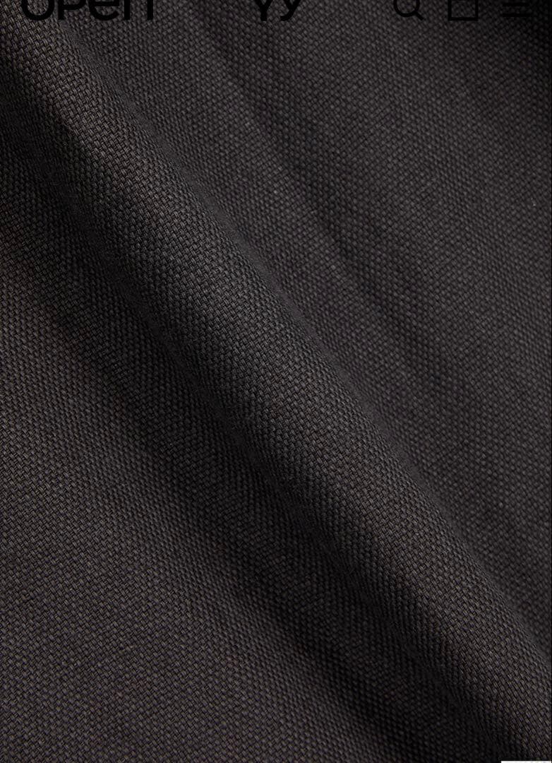 【美品】OPEN Yy LINEN CARGO PANTS CHARCOAL M