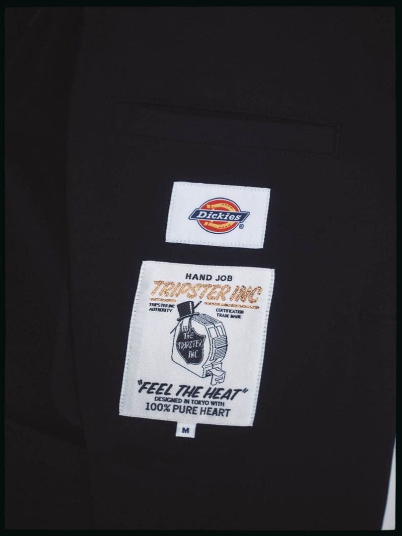 Dickies × TRIPSTER SUIT BLACK M 2025 SS