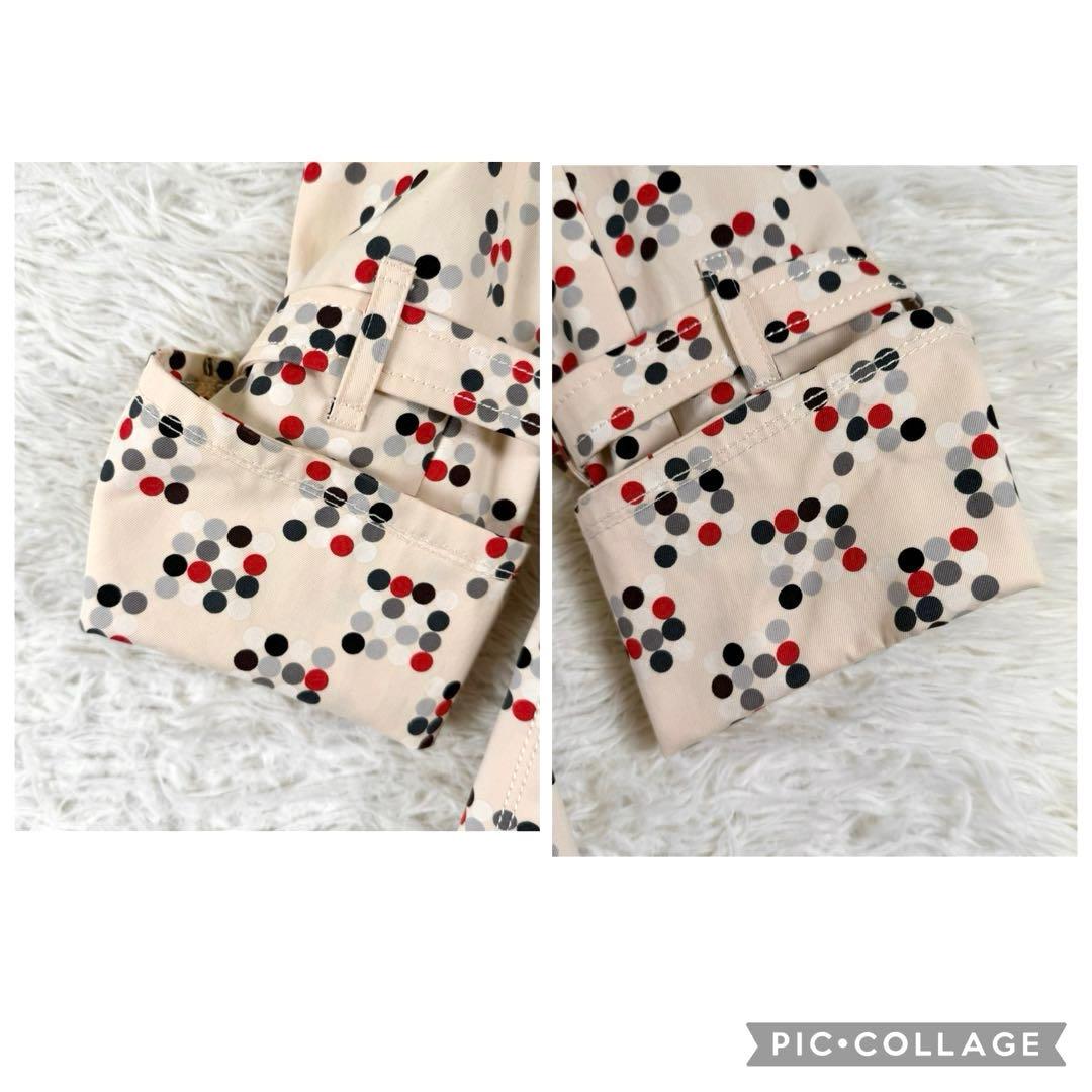 希少✨ バーバリーブルーレーベル トレンチコート 水玉模様 ベージュ