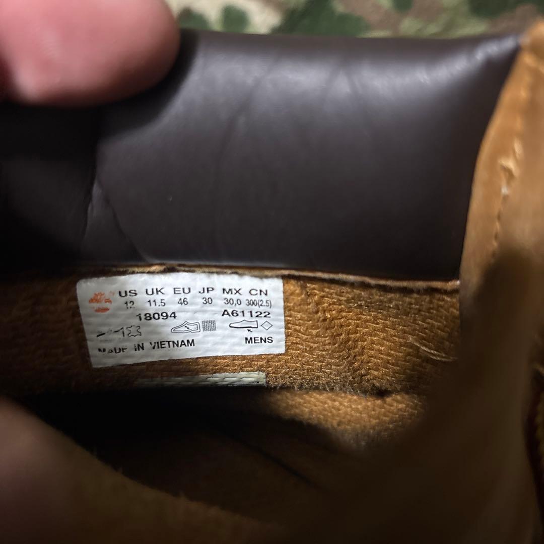 ティンバーランド　6インチブーツ　30cm 送料無料