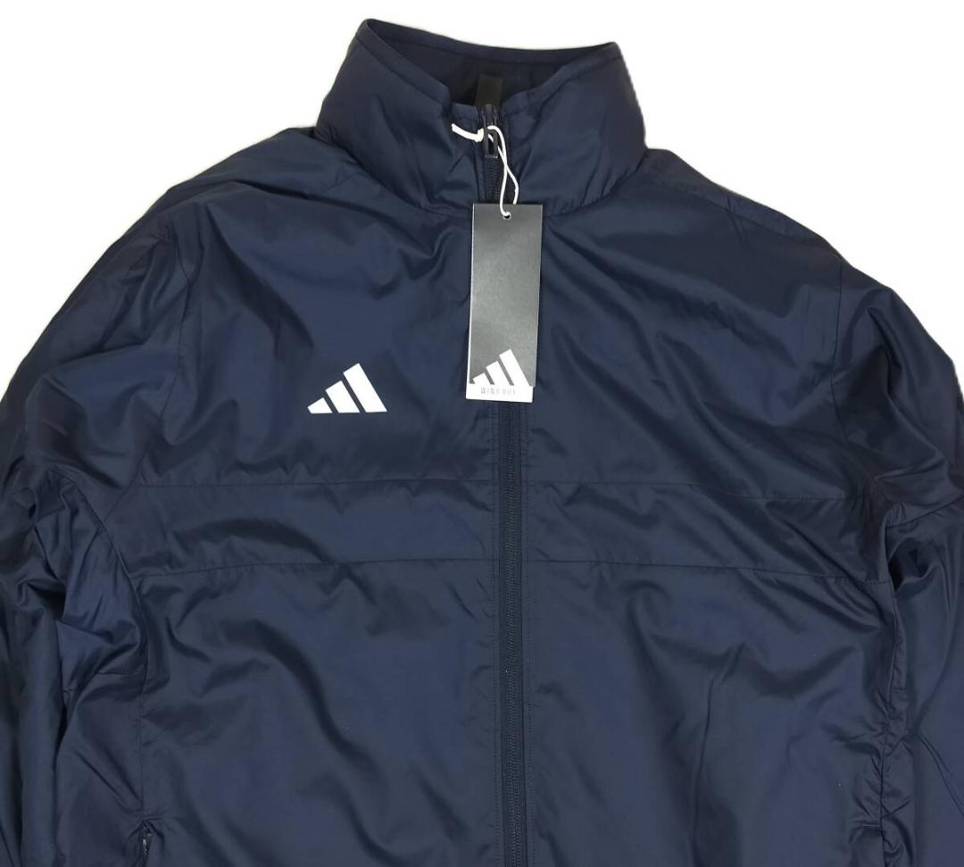 24,200円　アディダス　冬用　中綿　ウォーマー上下　IK6100　紺　M