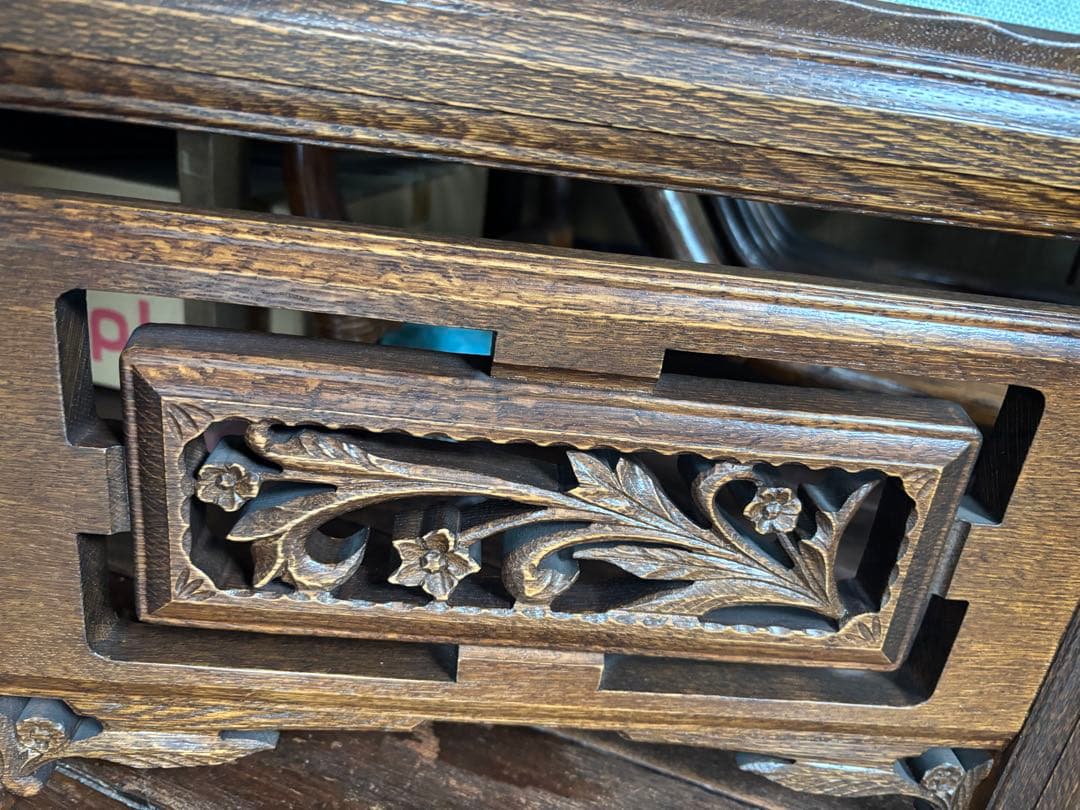 再値下げ！【激レア】お値打ち・戸塚刺繍・豪華木製パーテーション・衝立