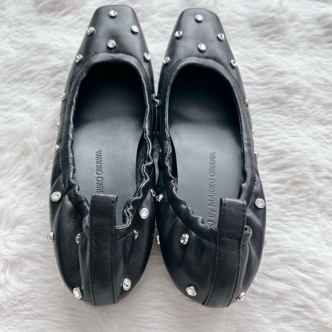 本革✨ツルバイマリコオイカワ★Millenia フラットシューズ　バレエシューズ