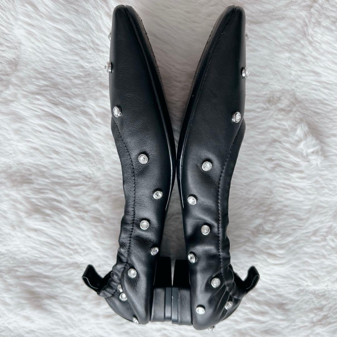 本革✨ツルバイマリコオイカワ★Millenia フラットシューズ　バレエシューズ