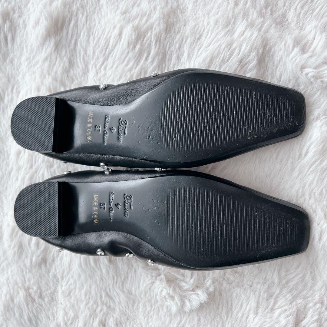 本革✨ツルバイマリコオイカワ★Millenia フラットシューズ　バレエシューズ