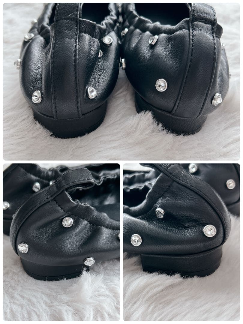 本革✨ツルバイマリコオイカワ★Millenia フラットシューズ　バレエシューズ