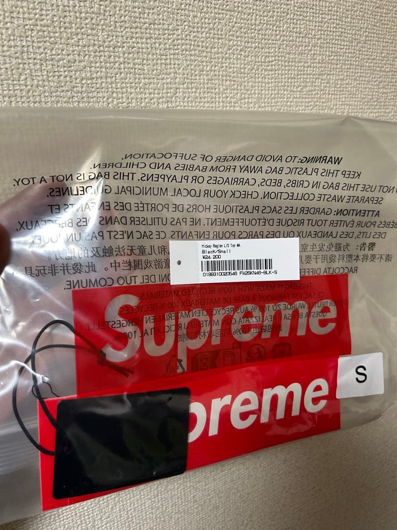 トップス Supreme Number (N) ine Mickey Raglan